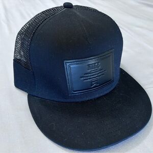 Nike black Trucker Hat